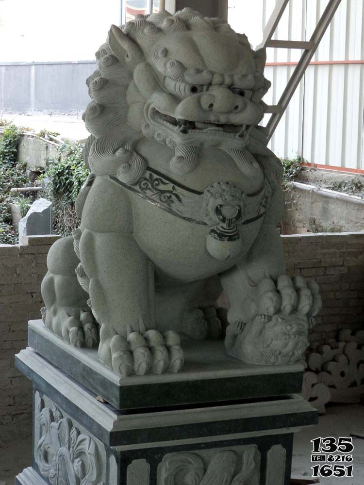 獅子雕塑-大理石石雕別墅法院大型仿真動物獅子雕塑 獅子雕塑-大理石石雕別墅法院大型仿真動物獅子雕塑高清圖片