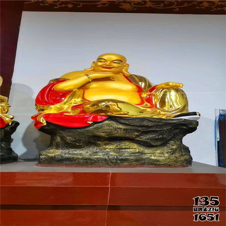 十八羅漢雕塑-寺廟供奉笑佛玻璃鋼彩繪手托下巴的十八羅漢雕塑 十八羅漢雕塑-寺廟供奉笑佛玻璃鋼彩繪手托下巴的十八羅漢雕塑高清圖片