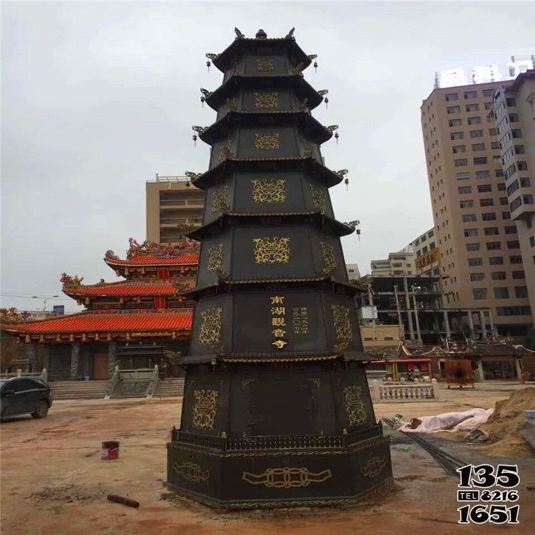 佛塔雕塑-景區鑄鐵多層浮雕寺院擺放佛塔雕塑 佛塔雕塑-景區鑄鐵多層浮雕寺院擺放佛塔雕塑高清圖片