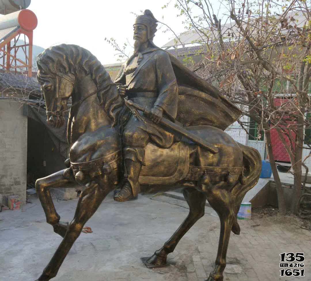 騎馬雕塑-景區(qū)玻璃鋼噴金烤漆創(chuàng)意騎馬雕塑 騎馬雕塑-景區(qū)玻璃鋼噴金烤漆創(chuàng)意騎馬雕塑高清圖片