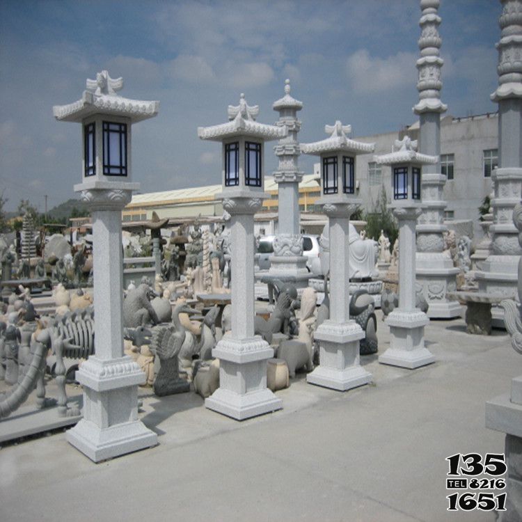 燈籠雕塑-鏤空大理石庭院石燈公園裝飾景區燈擺件雕塑 燈籠雕塑-鏤空大理石庭院石燈公園裝飾景區燈擺件雕塑高清圖片