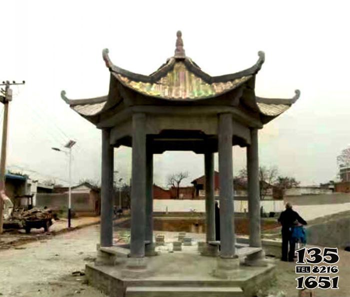 涼亭雕塑-鄉村新建設廣場裝飾仿古建休息涼亭擺件雕塑 涼亭雕塑-鄉村新建設廣場裝飾仿古建休息涼亭擺件雕塑
