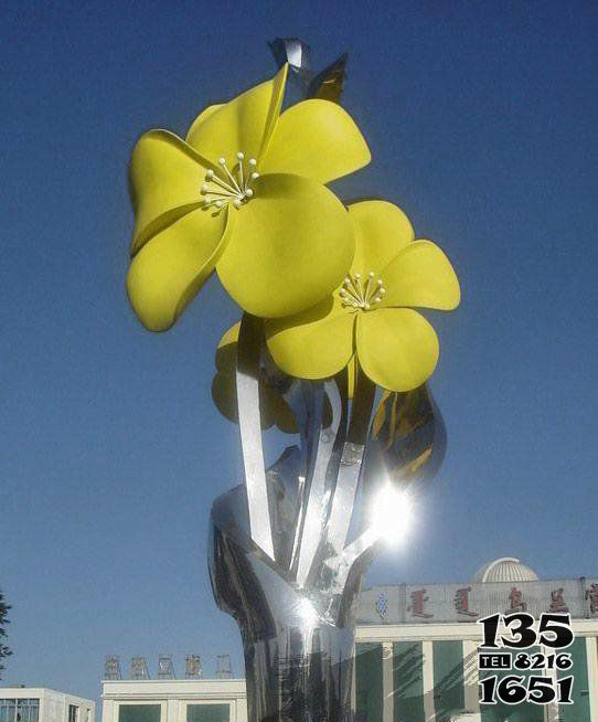 花朵雕塑-廣場創(chuàng)意不銹鋼蘭花城市花朵雕塑 花朵雕塑-廣場創(chuàng)意不銹鋼蘭花城市花朵雕塑高清圖片