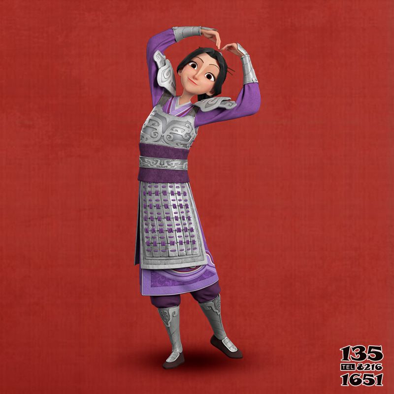 李夫人雕塑-商場電影院創意擺件李夫人卡通玻璃鋼雕塑 李夫人雕塑-商場電影院創意擺件李夫人卡通玻璃鋼雕塑高清圖片