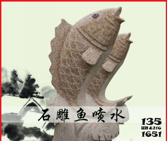 噴水雕塑-公園庭院擺放的砂巖石雕噴水雕塑 噴水雕塑-公園庭院擺放的砂巖石雕噴水雕塑高清圖片