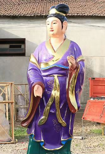 八仙雕塑-玻璃鋼宗教廟宇彩繪八仙雕塑 八仙雕塑-玻璃鋼宗教廟宇彩繪八仙雕塑高清圖片