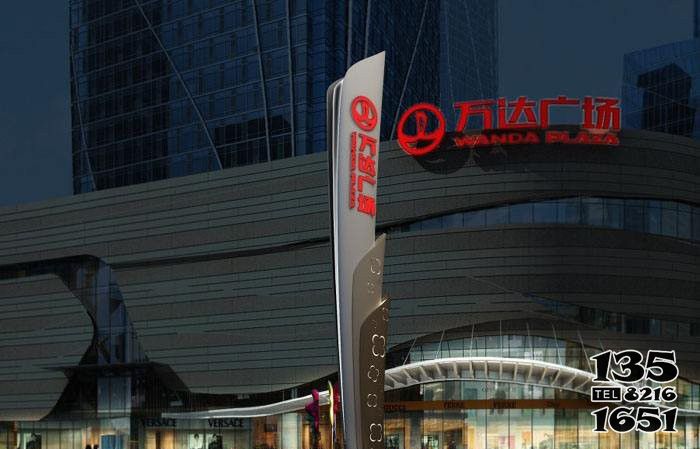 精神堡壘雕塑-廣場街道不銹鋼抽象精神堡壘雕塑 精神堡壘雕塑-廣場街道不銹鋼抽象精神堡壘雕塑