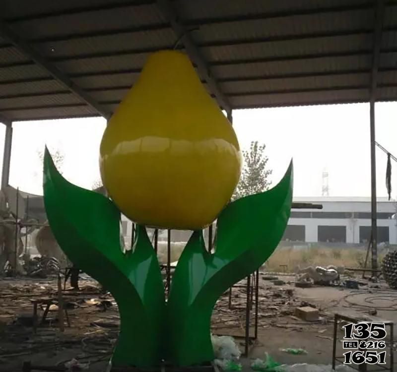 梨雕塑-戶外創(chuàng)意不銹鋼梨雕塑 梨雕塑-戶外創(chuàng)意不銹鋼梨雕塑高清圖片