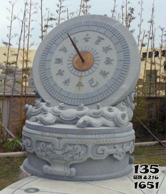 日晷雕塑-校園景區砂石石雕古代赤道式計時器日晷雕塑 日晷雕塑-校園景區砂石石雕古代赤道式計時器日晷雕塑