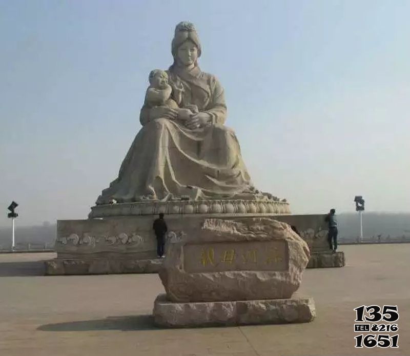 親情雕塑-大理石黃河母親雕塑親情雕塑 親情雕塑-大理石黃河母親雕塑親情雕塑高清圖片