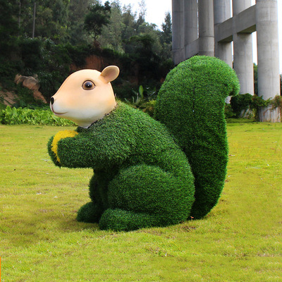 松鼠雕塑-草坪創意玻璃鋼站著的松鼠雕塑 松鼠雕塑-草坪創意玻璃鋼站著的松鼠雕塑高清圖片