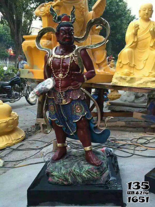 八大金剛雕塑-寺廟大型玻璃鋼護法玻璃鋼彩繪八大金剛雕塑 八大金剛雕塑-寺廟大型玻璃鋼護法玻璃鋼彩繪八大金剛雕塑高清圖片