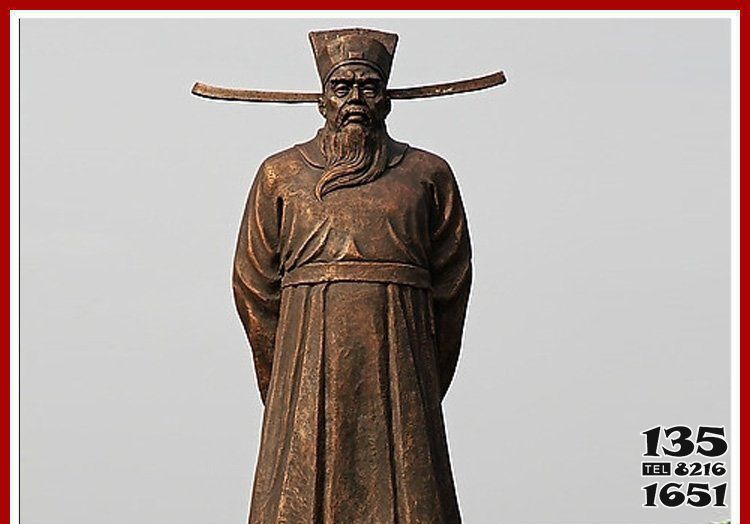 包拯雕塑-歷史人物玻璃鋼包拯雕塑 包拯雕塑-歷史人物玻璃鋼包拯雕塑高清圖片