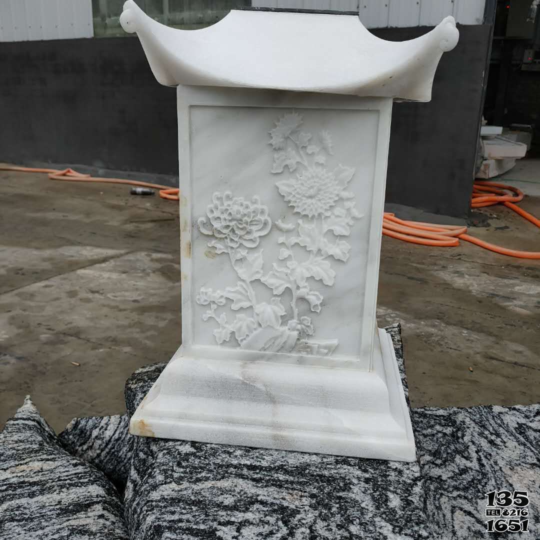 燈籠雕塑-廣場(chǎng)石燈雕刻仿古漢白玉浮雕菊花日式石燈雕塑 燈籠雕塑-廣場(chǎng)石燈雕刻仿古漢白玉浮雕菊花日式石燈雕塑