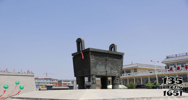 鼎雕塑-廣場創意青銅戶外園林擺件鼎雕塑 鼎雕塑-廣場創意青銅戶外園林擺件鼎雕塑高清圖片