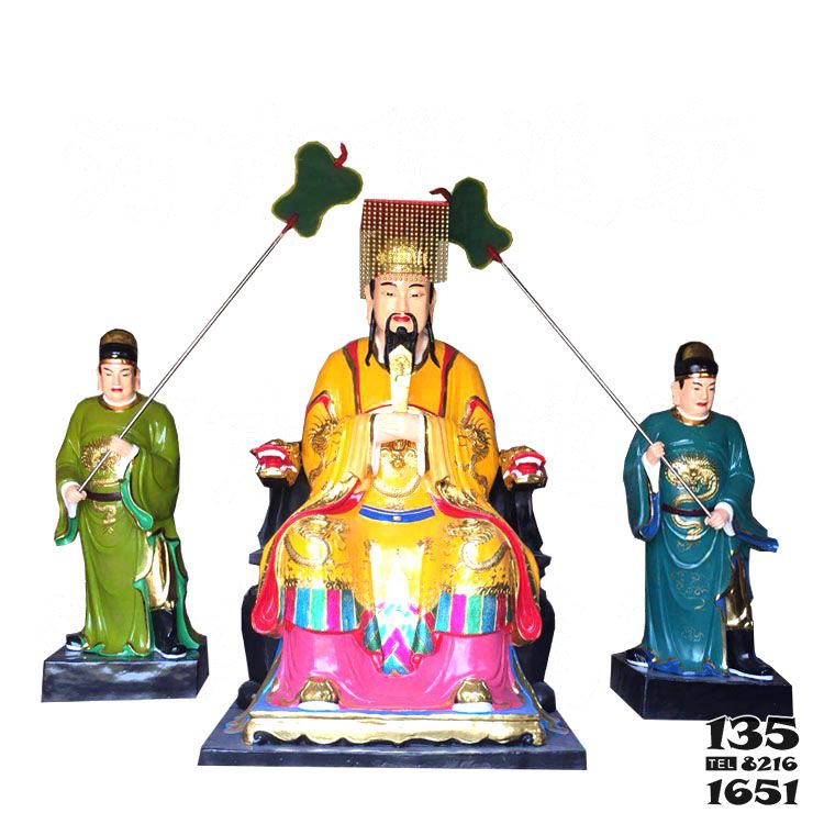 東岳大帝-玻璃鋼彩繪大型神佛像泰山神東岳大帝雕塑 東岳大帝-玻璃鋼彩繪大型神佛像泰山神東岳大帝雕塑高清圖片