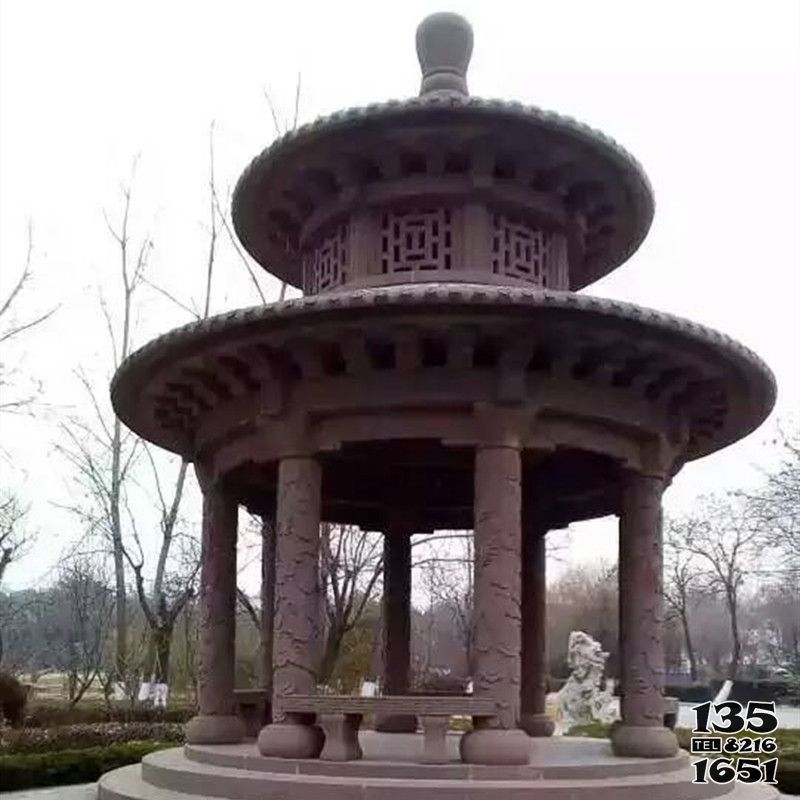 涼亭雕塑-廣場公園擺放仿古建雙層休閑涼亭 涼亭雕塑-廣場公園擺放仿古建雙層休閑涼亭高清圖片