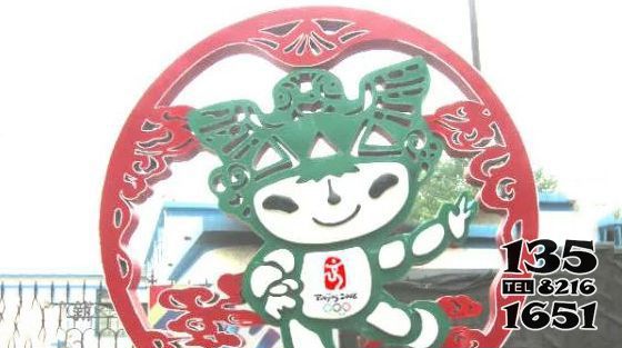 福娃雕塑-不銹鋼福娃廣場景觀裝飾品福娃雕塑 福娃雕塑-不銹鋼福娃廣場景觀裝飾品福娃雕塑