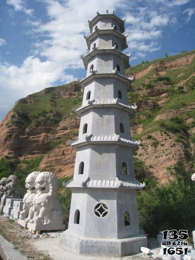 佛塔雕塑-簡約佛塔寺廟石雕建筑 佛塔雕塑-簡約佛塔寺廟石雕建筑高清圖片