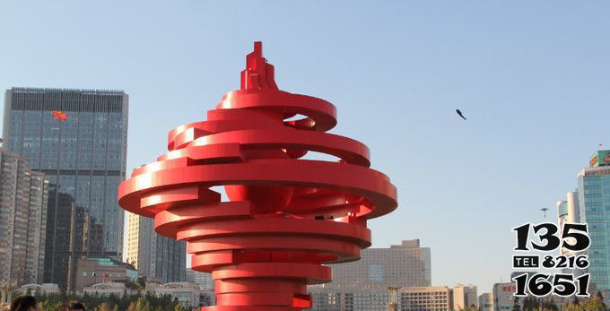 火炬雕塑-公園商廈創(chuàng)意玻璃鋼競技運動火炬雕塑 火炬雕塑-公園商廈創(chuàng)意玻璃鋼競技運動火炬雕塑高清圖片