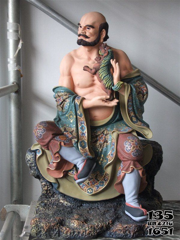 十八羅漢雕塑-景區玻璃鋼彩繪大型景觀創意十八羅漢雕塑 十八羅漢雕塑-景區玻璃鋼彩繪大型景觀創意十八羅漢雕塑高清圖片