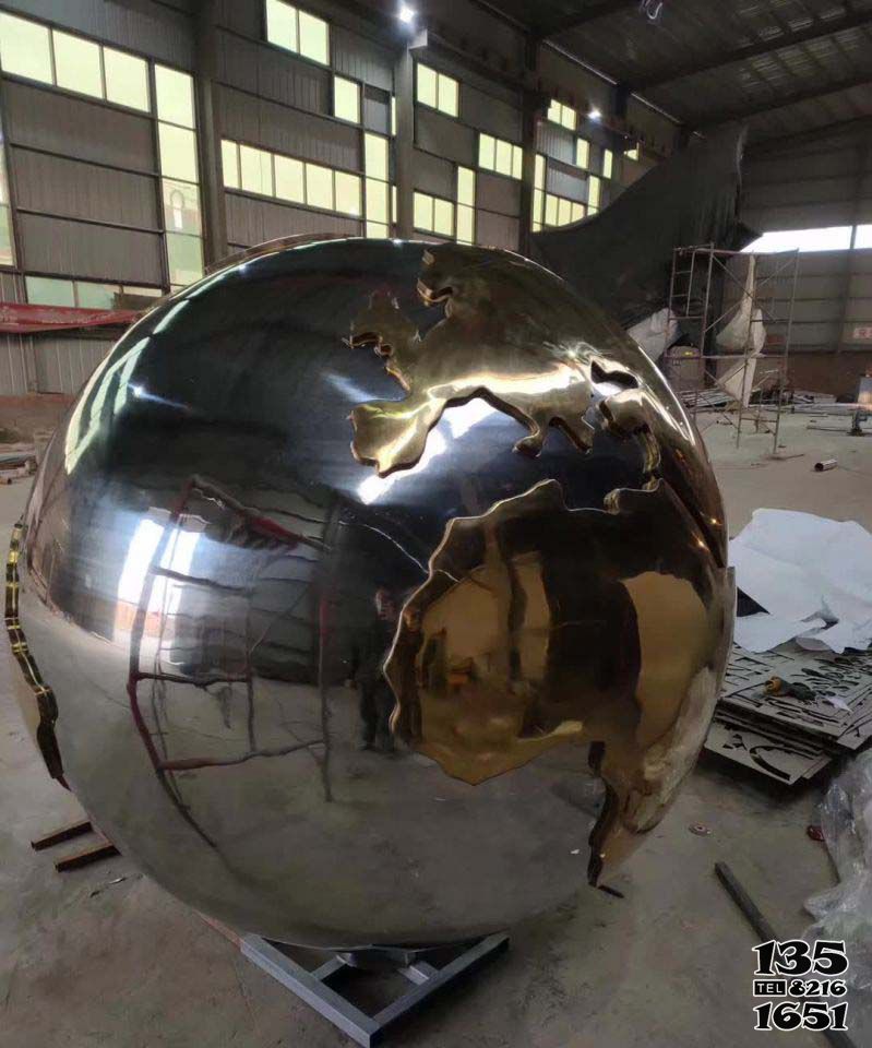 地球儀雕塑-廣場不銹鋼球浮雕工藝地球儀雕塑 地球儀雕塑-廣場不銹鋼球浮雕工藝地球儀雕塑高清圖片