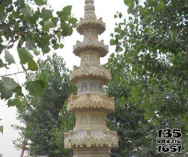 佛塔雕塑-景區(qū)園林多層大理石塔景觀-石雕 佛塔雕塑-景區(qū)園林多層大理石塔景觀-石雕高清圖片