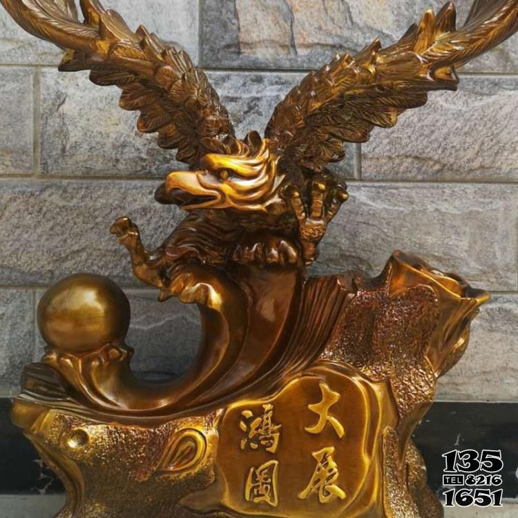 老鷹雕塑-商場擺件大展宏圖銅雕老鷹雕塑 老鷹雕塑-商場擺件大展宏圖銅雕老鷹雕塑