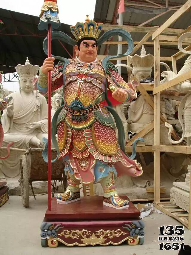 天王雕塑-景區(qū)大型玻璃鋼人物景觀天王雕塑