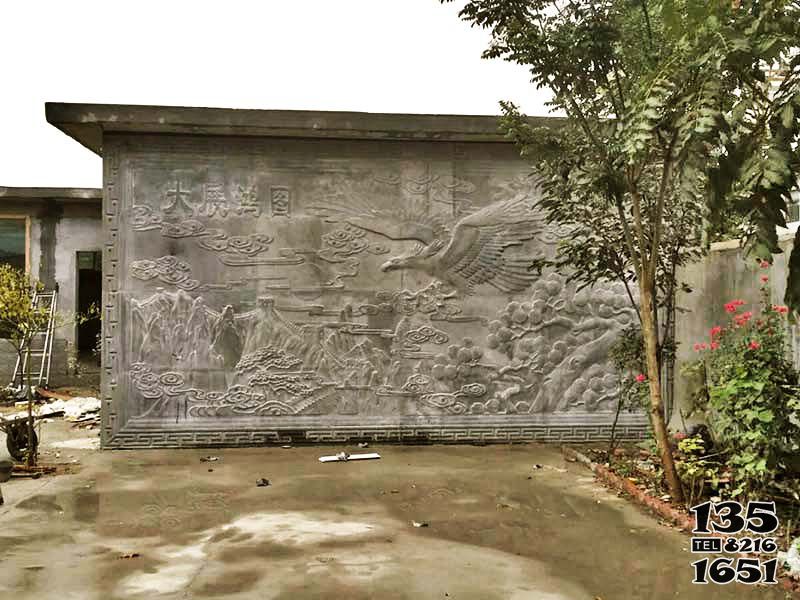 影壁雕塑-古建筑園林大展宏圖石雕照壁 影壁雕塑-古建筑園林大展宏圖石雕照壁