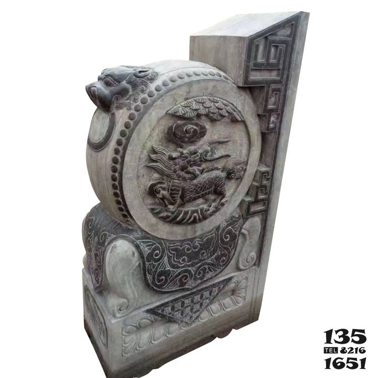 抱鼓石門墩雕塑-青石復(fù)古雕刻抱鼓石庭院門口擺放柱墩石門墩 抱鼓石門墩雕塑-青石復(fù)古雕刻抱鼓石庭院門口擺放柱墩石門墩高清圖片