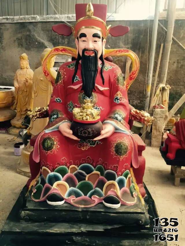 財神雕塑-景區寺廟大型供奉神佛玻璃鋼彩繪菩薩財神雕塑 財神雕塑-景區寺廟大型供奉神佛玻璃鋼彩繪菩薩財神雕塑