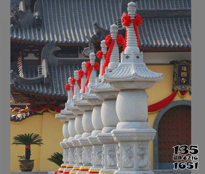 佛塔雕塑-園林寺廟景觀舍利塔石雕 佛塔雕塑-園林寺廟景觀舍利塔石雕高清圖片