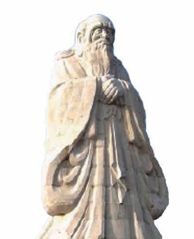 老子雕塑-大理石園林擺放春秋時期古代名人老子石雕塑 老子雕塑-大理石園林擺放春秋時期古代名人老子石雕塑高清圖片