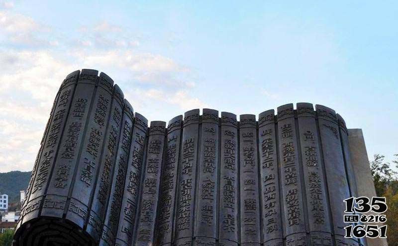 書簡雕塑-公園大型不銹鋼仿銅創意書簡雕塑 書簡雕塑-公園大型不銹鋼仿銅創意書簡雕塑高清圖片