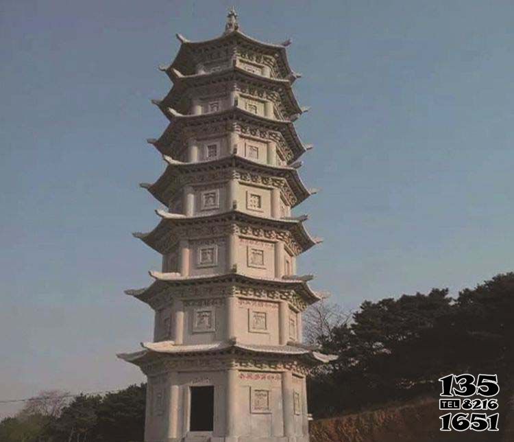 佛塔雕塑-大理石寶塔園林景觀-石雕 佛塔雕塑-大理石寶塔園林景觀-石雕高清圖片