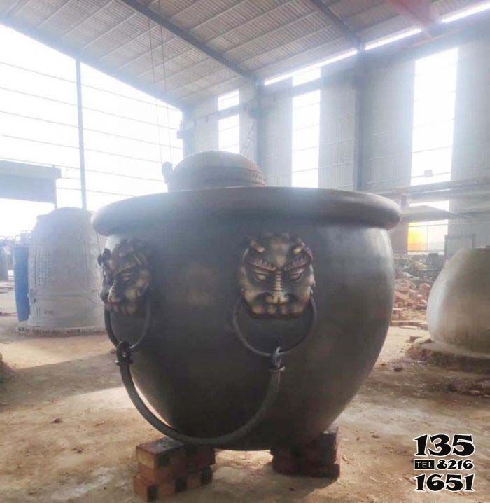 缸雕塑-寺廟水缸狴犴銅雕缸雕塑 缸雕塑-寺廟水缸狴犴銅雕缸雕塑高清圖片