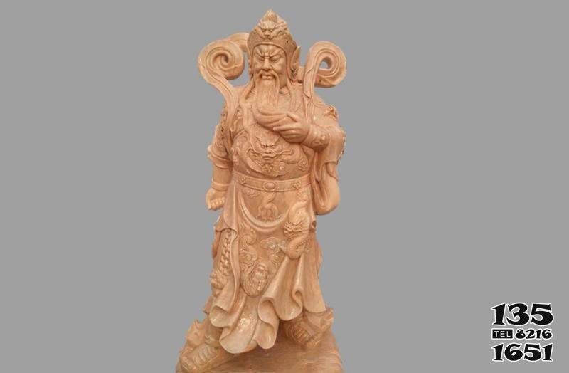 關(guān)公雕塑-晚霞紅石雕庭院供奉佛像關(guān)公雕塑 關(guān)公雕塑-晚霞紅石雕庭院供奉佛像關(guān)公雕塑高清圖片
