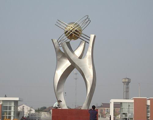 和諧雕塑-公園景區(qū)不銹鋼抽象和諧雕塑 和諧雕塑-公園景區(qū)不銹鋼抽象和諧雕塑高清圖片