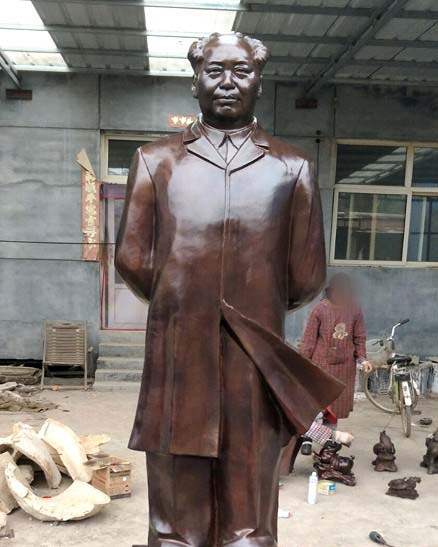 毛澤東雕塑-戶外銅雕中國偉人毛澤東雕塑 毛澤東雕塑-戶外銅雕中國偉人毛澤東雕塑