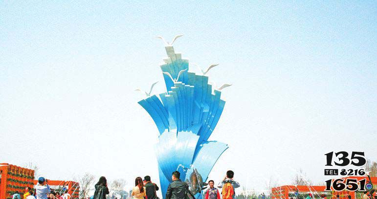 海浪浪花雕塑-海邊景區(qū)大型藍(lán)色不銹鋼海浪浪花雕塑 海浪浪花雕塑-海邊景區(qū)大型藍(lán)色不銹鋼海浪浪花雕塑高清圖片