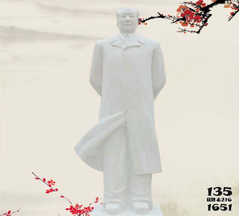 毛澤東雕塑-立式石雕校園偉人毛澤東雕塑 毛澤東雕塑-立式石雕校園偉人毛澤東雕塑高清圖片