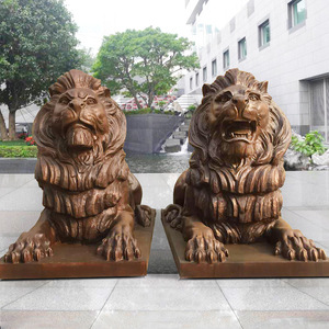 獅子雕塑-大型仿真動(dòng)物戶外園林景觀玻璃鋼獅子雕塑 獅子雕塑-大型仿真動(dòng)物戶外園林景觀玻璃鋼獅子雕塑