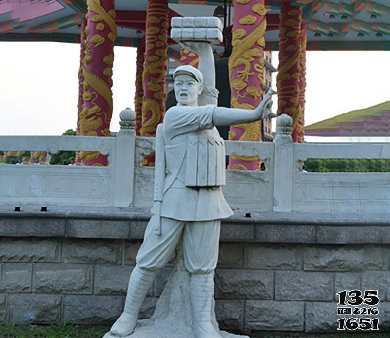 董存瑞雕塑-廣場景觀-石雕 董存瑞雕塑 董存瑞雕塑-廣場景觀-石雕 董存瑞雕塑高清圖片