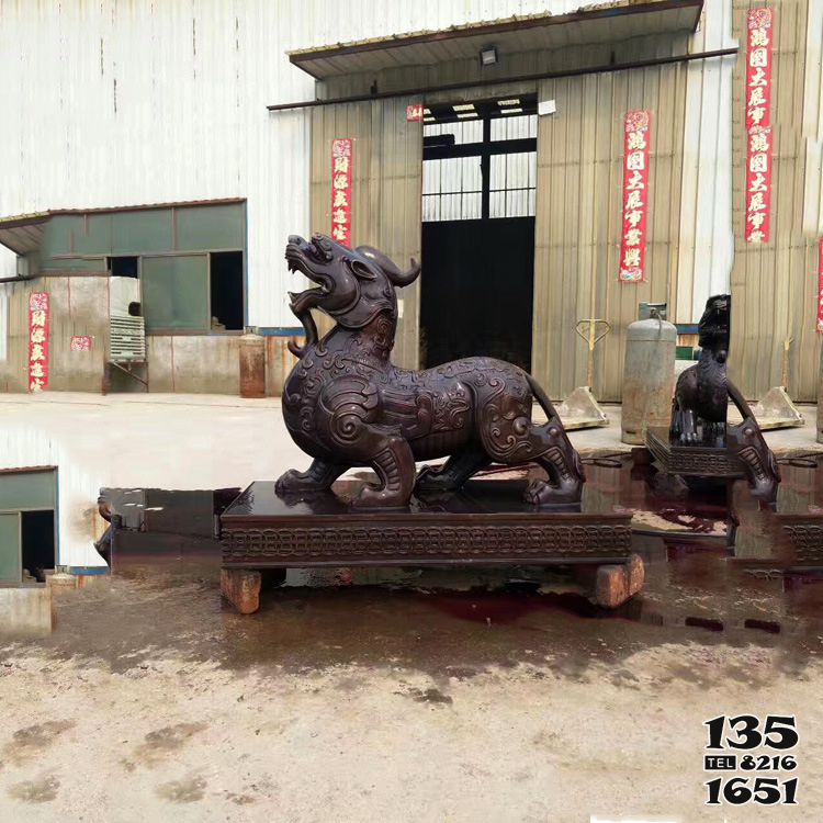 獨角獸雕塑-街道邊擺放的玻璃鋼創意獨角獸雕塑 獨角獸雕塑-街道邊擺放的玻璃鋼創意獨角獸雕塑