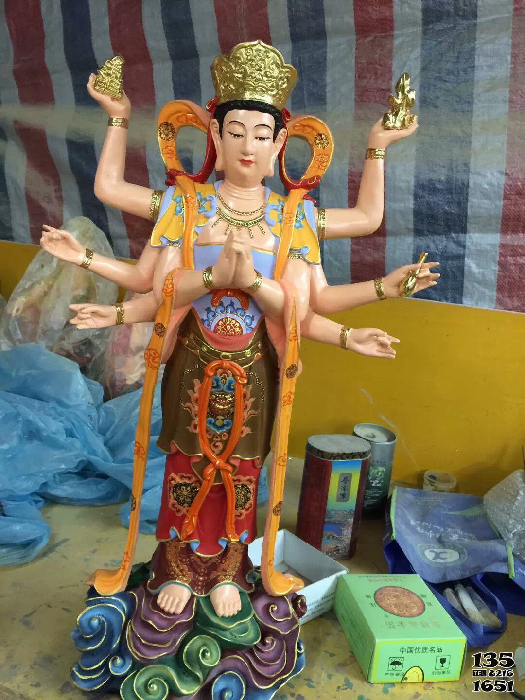 二十四諸天雕塑-菩薩樹脂玻璃鋼彩繪寺廟二十四諸天雕塑 二十四諸天雕塑-菩薩樹脂玻璃鋼彩繪寺廟二十四諸天雕塑高清圖片