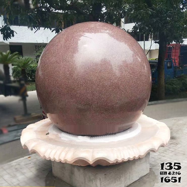 風水球雕塑-城市廣場大殿圓形風水球雕塑 風水球雕塑-城市廣場大殿圓形風水球雕塑高清圖片
