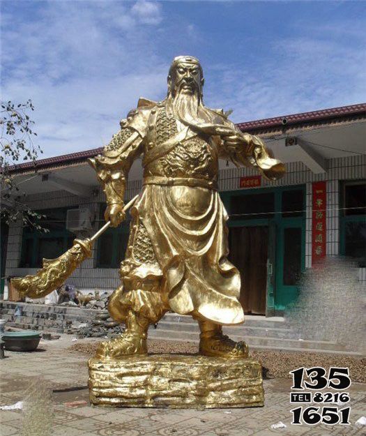關(guān)公雕塑-不銹鋼噴金烤漆庭院大型供奉佛像關(guān)公雕塑 關(guān)公雕塑-不銹鋼噴金烤漆庭院大型供奉佛像關(guān)公雕塑高清圖片