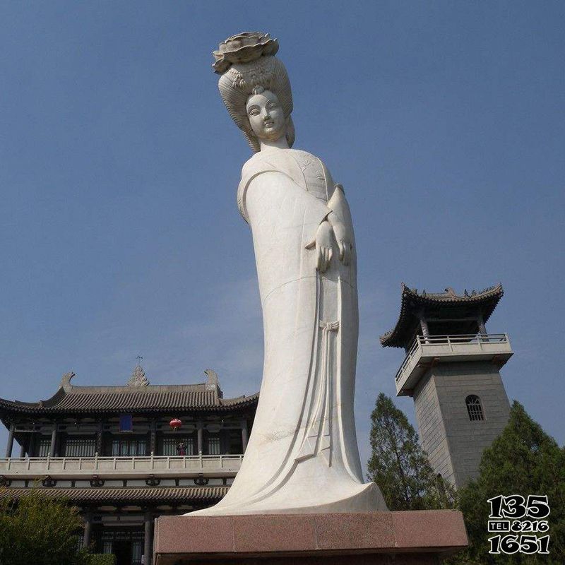 貴妃雕塑--影視基地唐朝著名美女楊玉環(huán)景區(qū)人物景觀漢白玉石雕貴妃雕塑 貴妃雕塑--影視基地唐朝著名美女楊玉環(huán)景區(qū)人物景觀漢白玉石雕貴妃雕塑