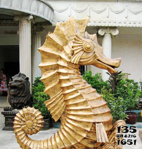 海馬雕塑-園林里擺放的玻璃鋼創(chuàng)意海馬雕塑 海馬雕塑-園林里擺放的玻璃鋼創(chuàng)意海馬雕塑高清圖片